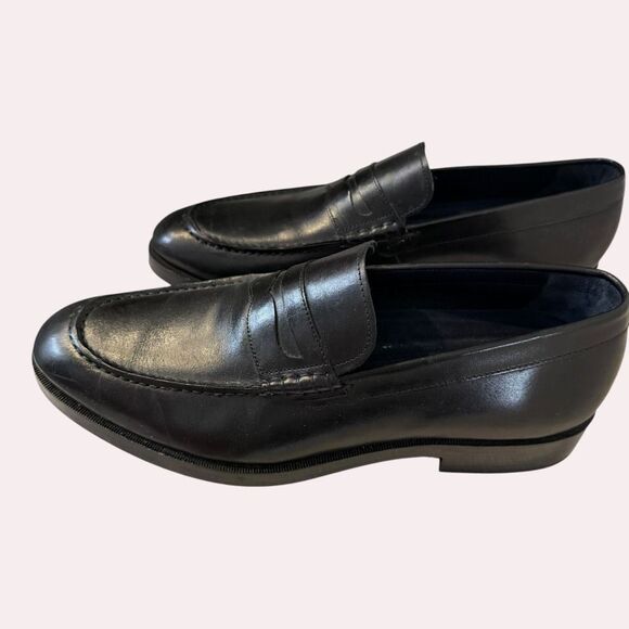 Cole Haan Men\'s Grand OS Black Leather Penny Loafers Size 8.5 M C24170 main image 4
